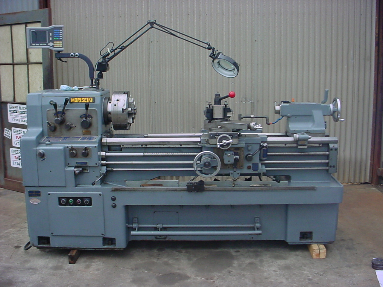 MORISEIKI  Lathe - Model MS 1250G