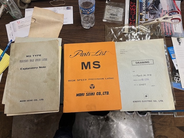 Moriseiki MS 1250G  ALL ORIGINAL